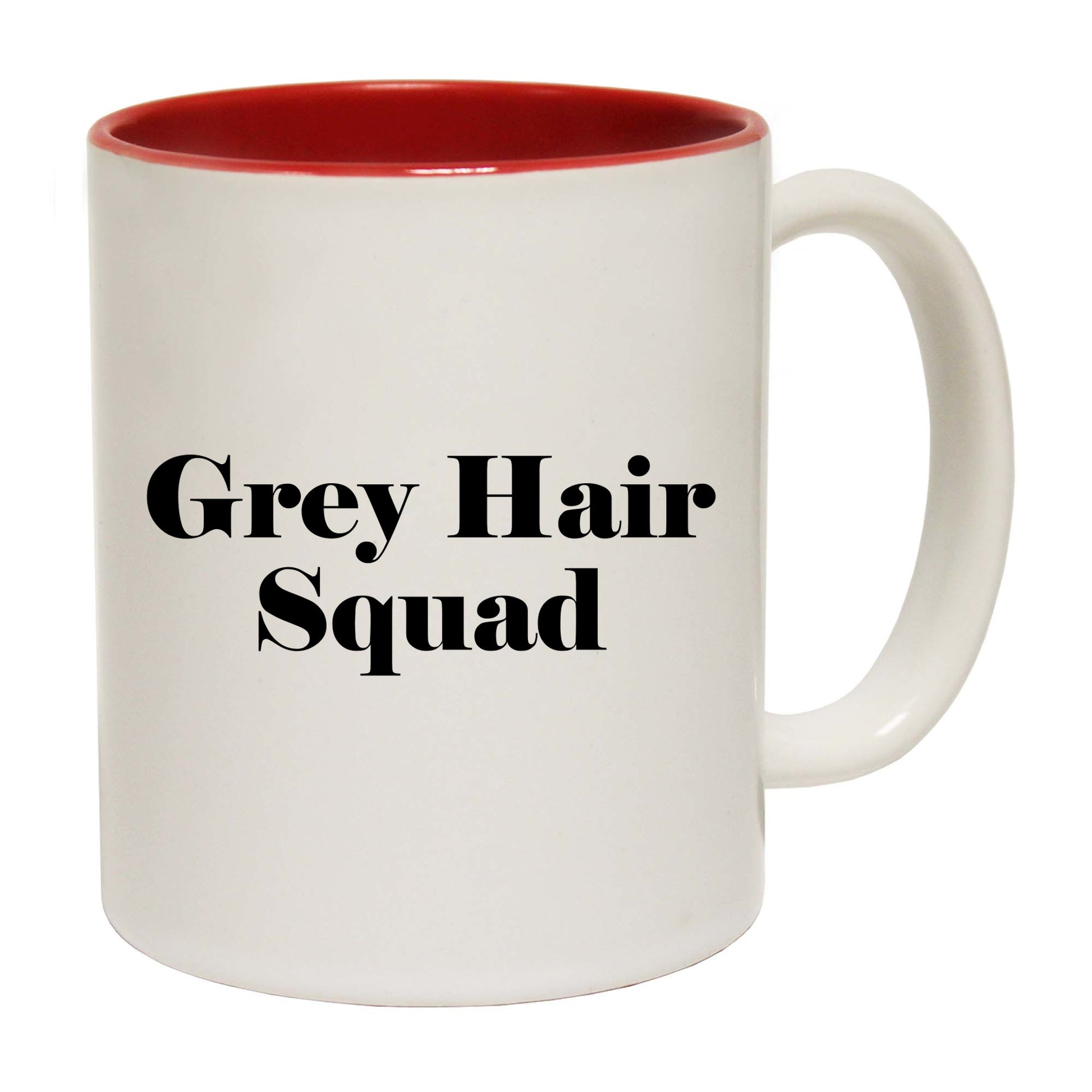 Squad Hair Movement Grey Hair - Funny Coffee Mug