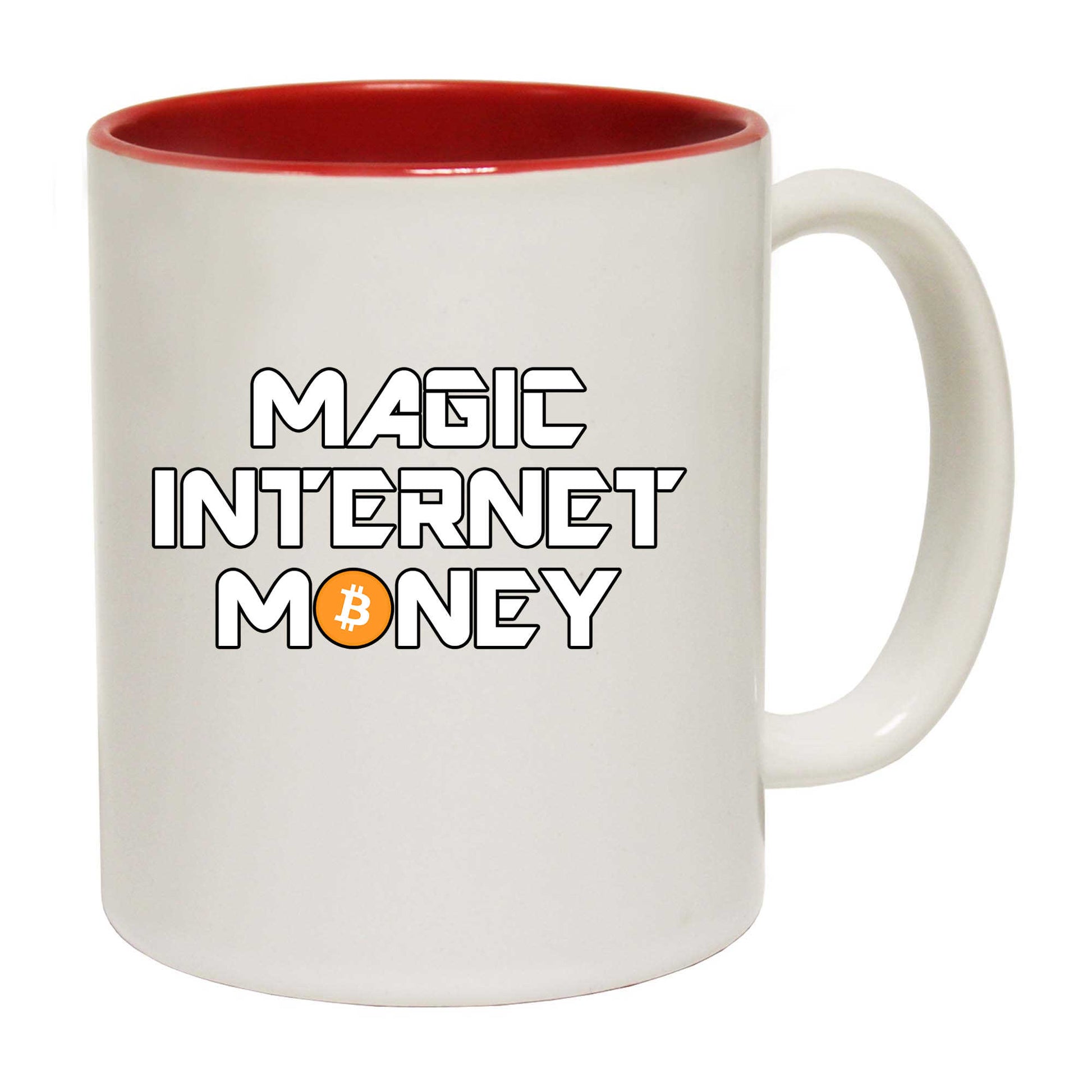 Bitcoin Magic Internet Money Crypto Cryptocurrency - Funny Coffee Mug