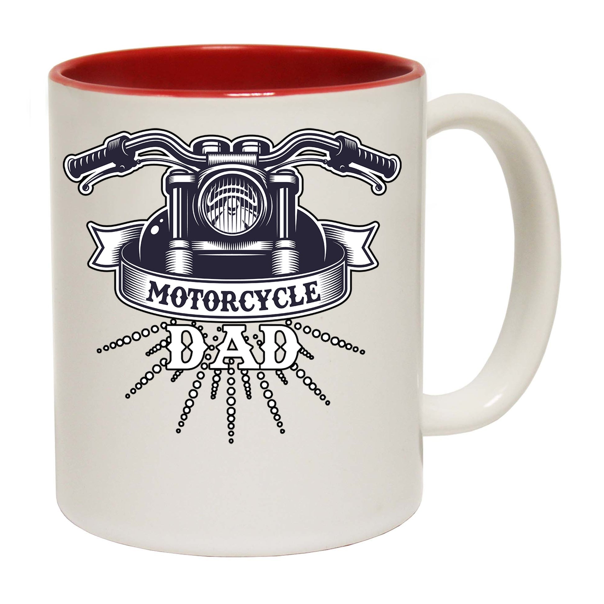 Motorcycle Dad Daddy Motorbike - Funny Coffee Mug