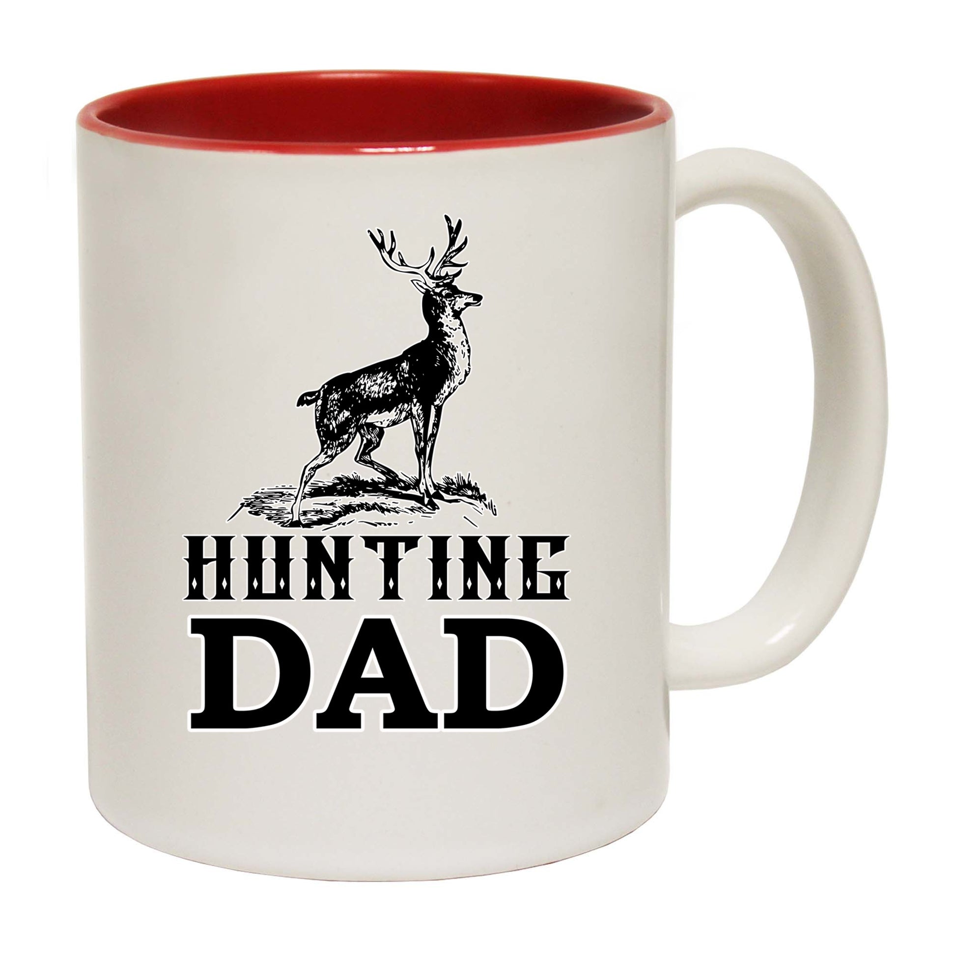 Hunting Dad Hunt Deer - Funny Coffee Mug