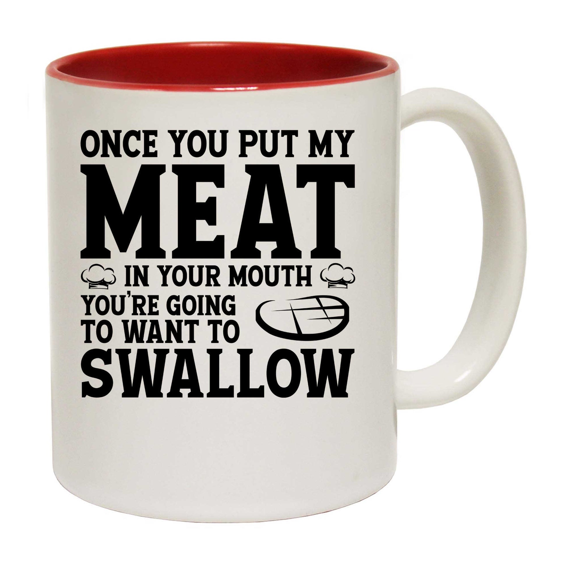 Bbq Grilling Once You Put My Meat In Your Mouth - Funny Coffee Mug