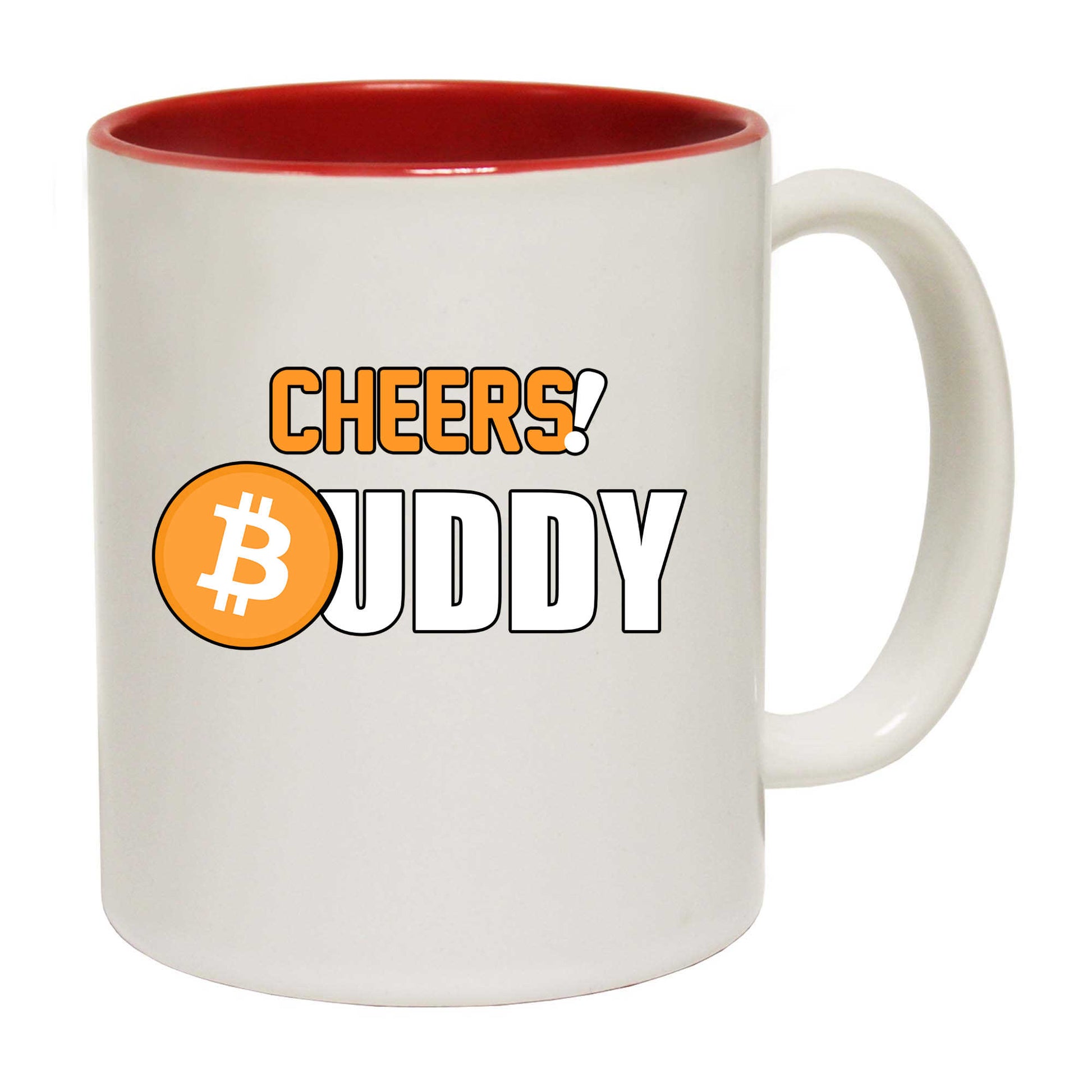 Bitcoin Buddy With Crypto Currency - Funny Coffee Mug