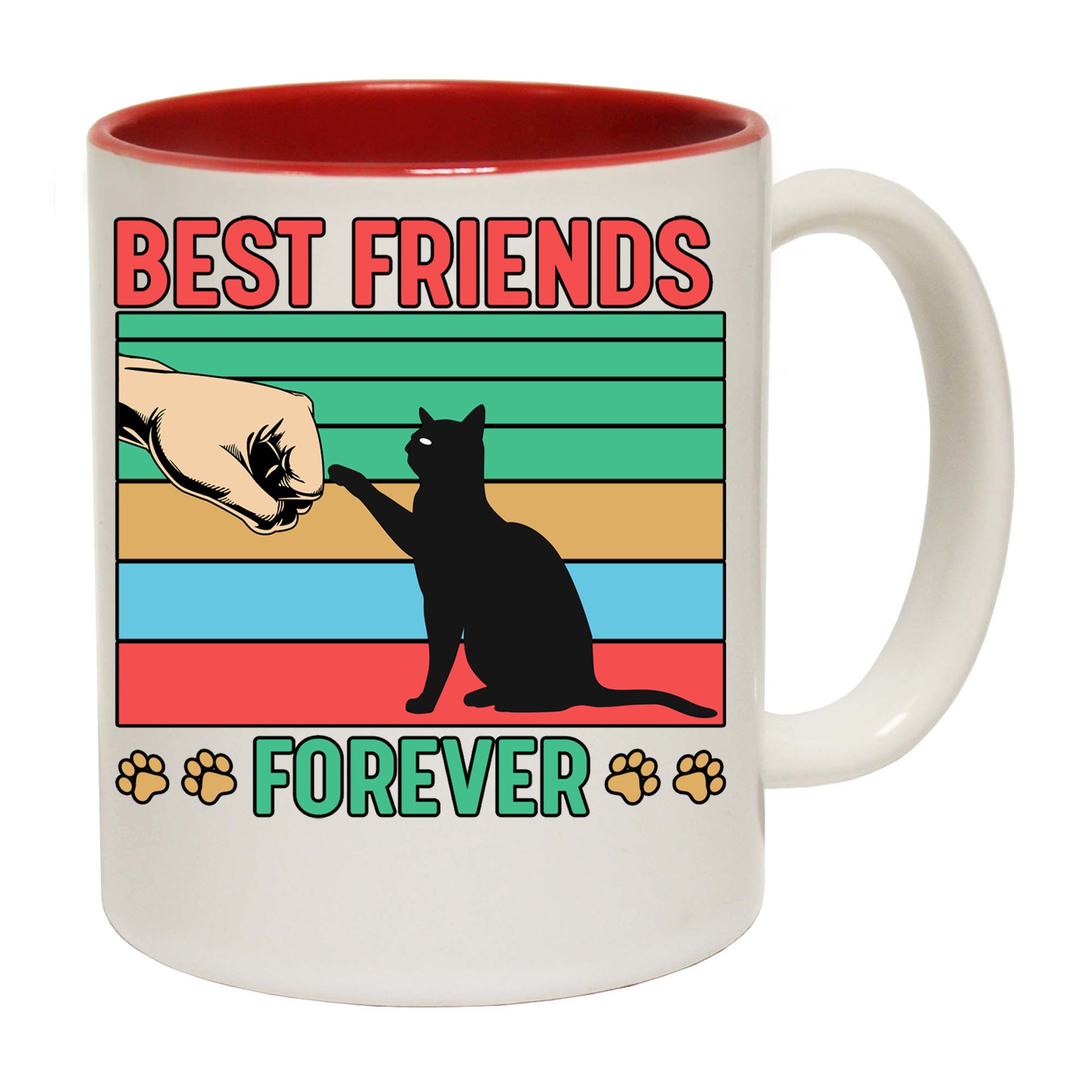 Best Friends Forever Cat Cats Kitten Pussy - Funny Coffee Mug