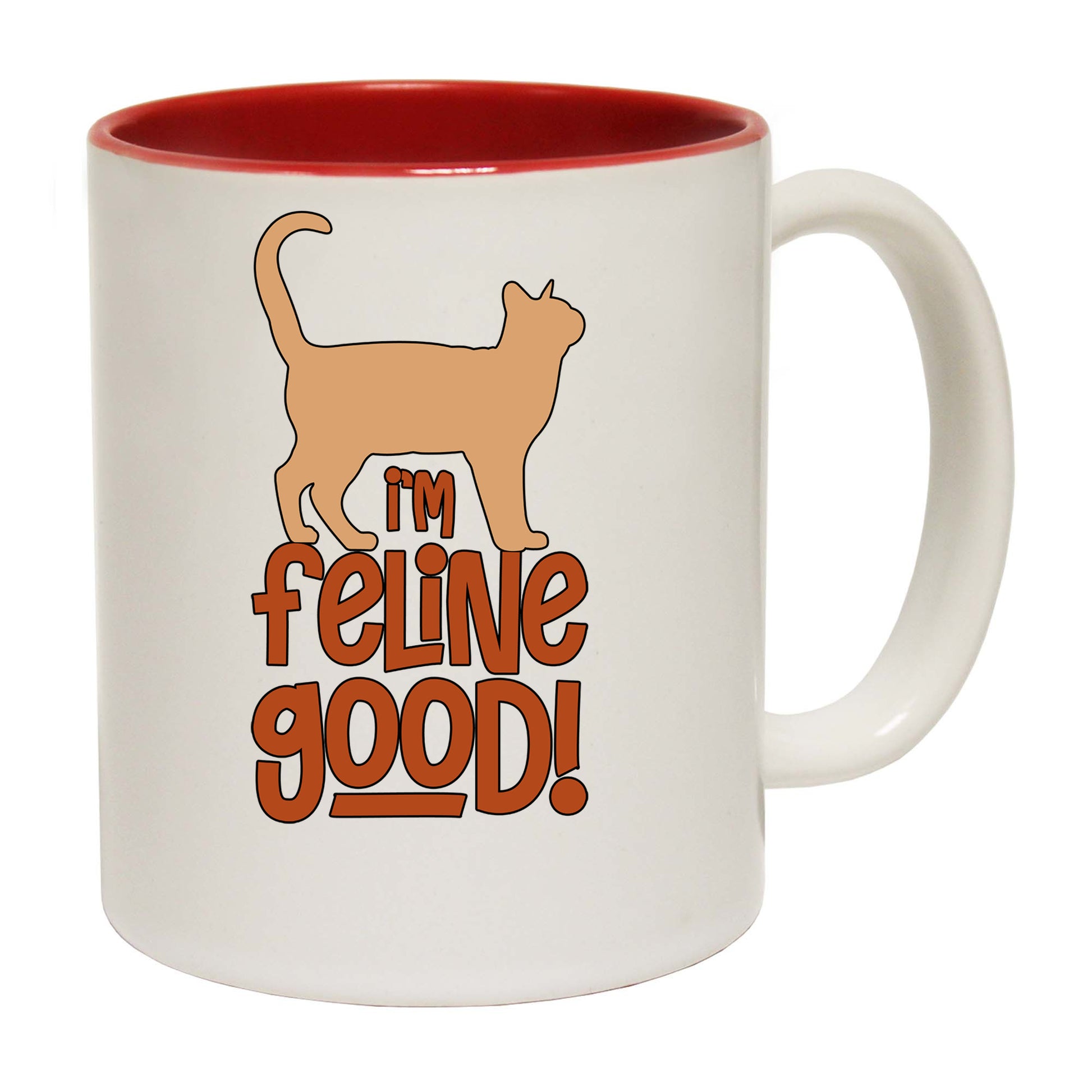 Im Feline Good Cat Kitten Pussy Cats - Funny Coffee Mug