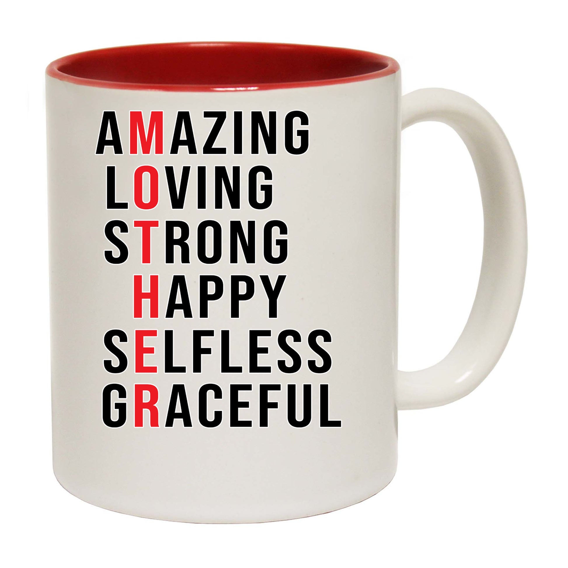 Mother Amazing Loving Stong Mum - Funny Coffee Mug