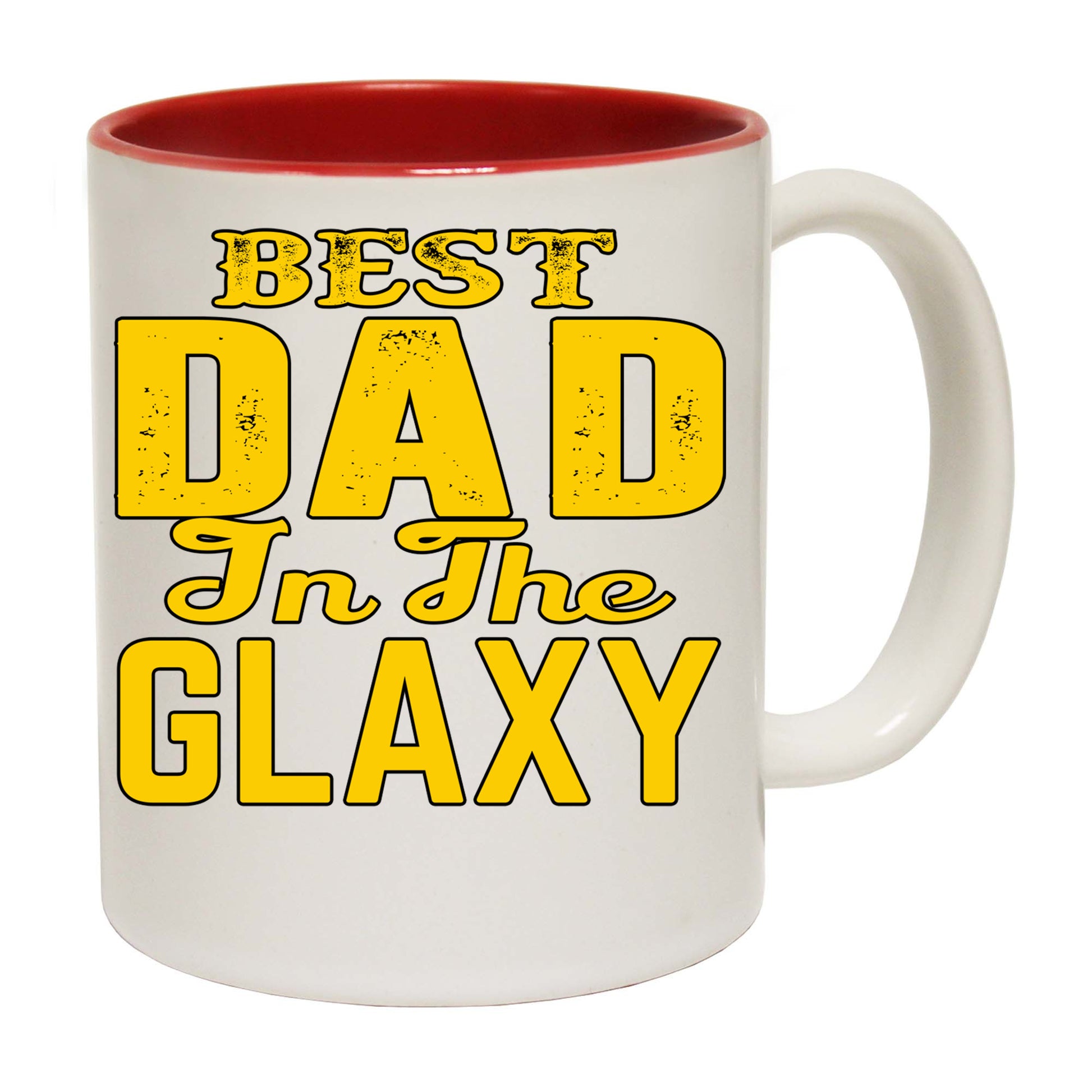 Best Dad In The Galaxy Father Dadyy - Funny Coffee Mug