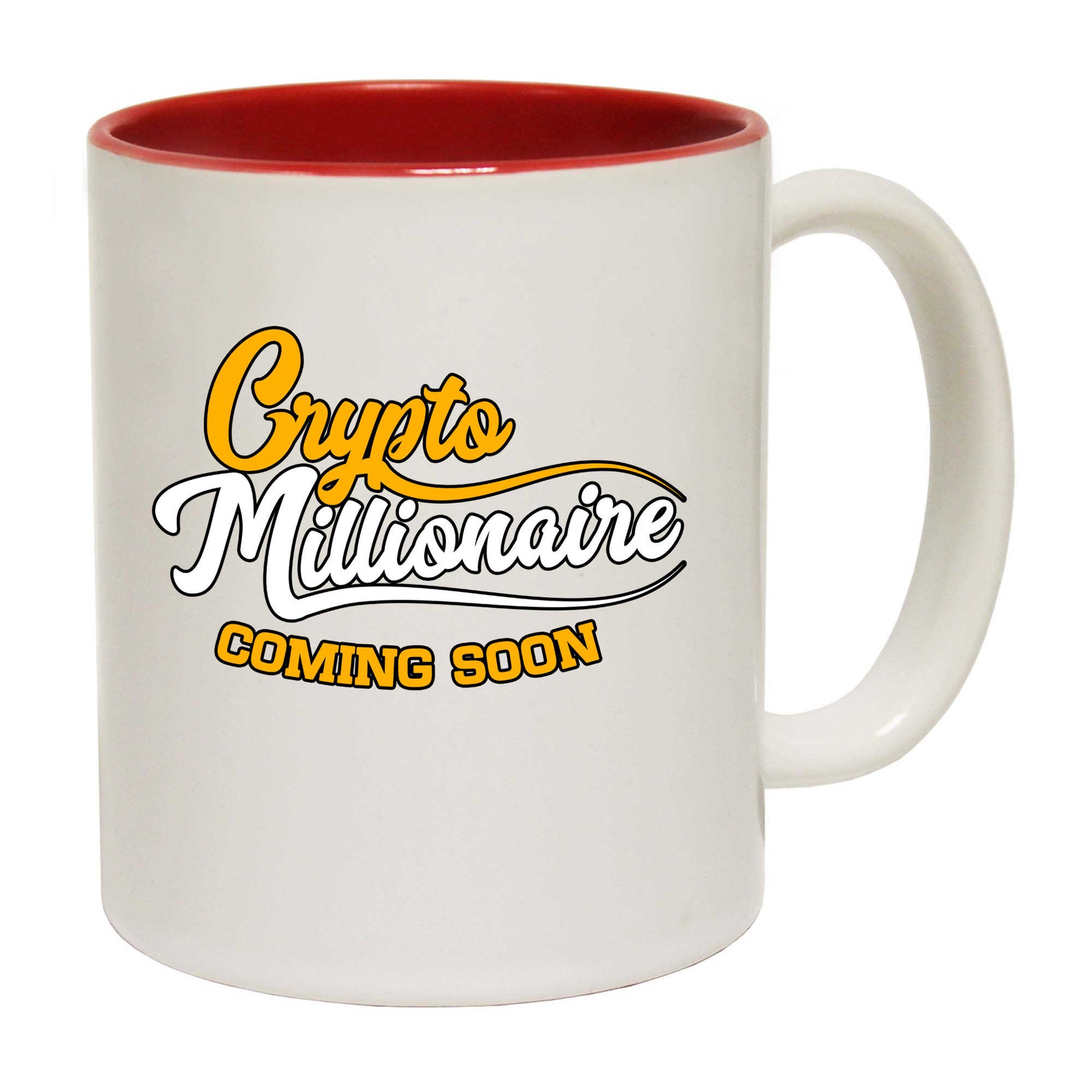 Crypto Millionaire Comming Soon Bitcoin - Funny Coffee Mug
