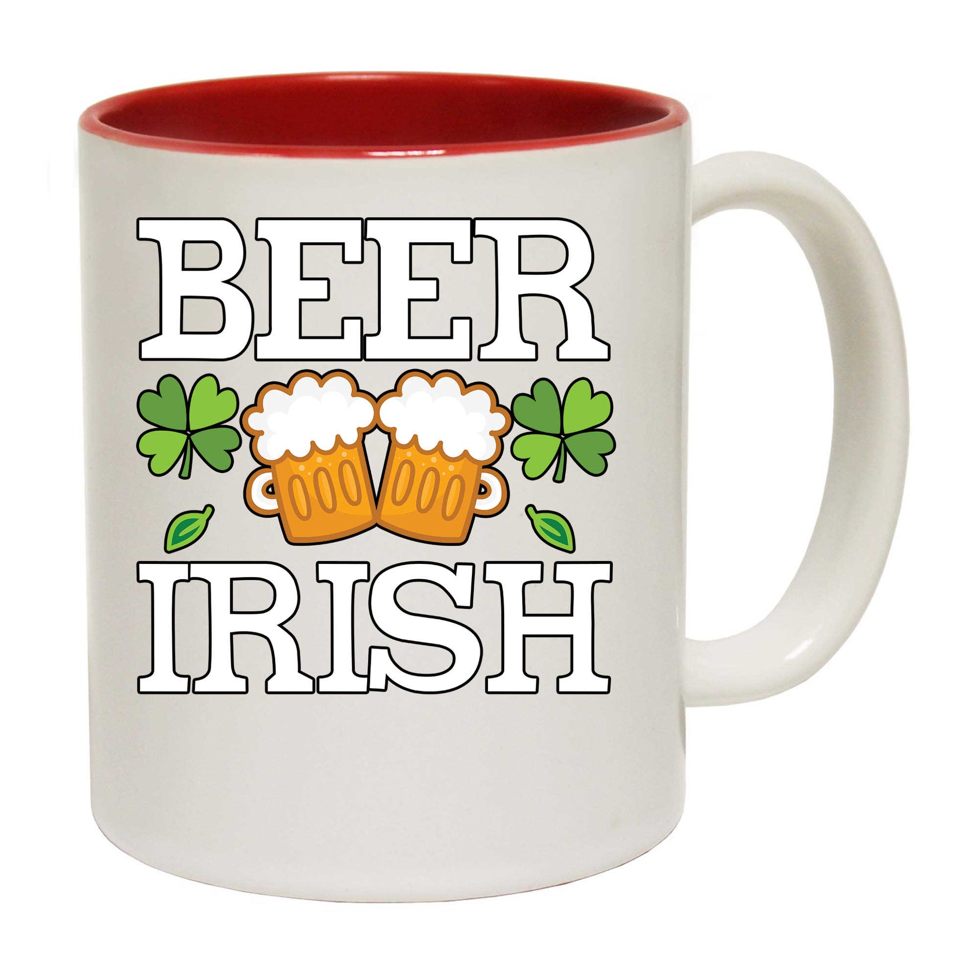 Beer Irish St Patricks Day Ireland - Funny Coffee Mug