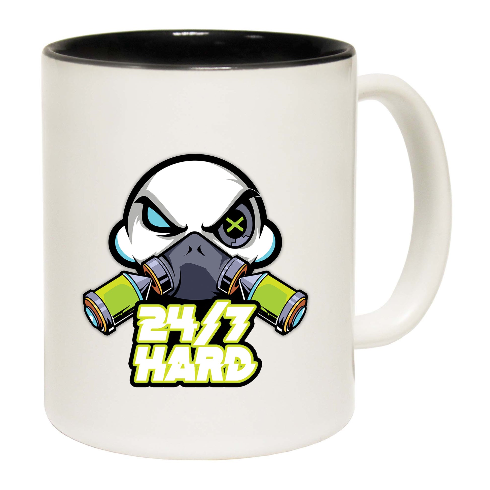 247 Hard With Text - Funny Coffee Mug
