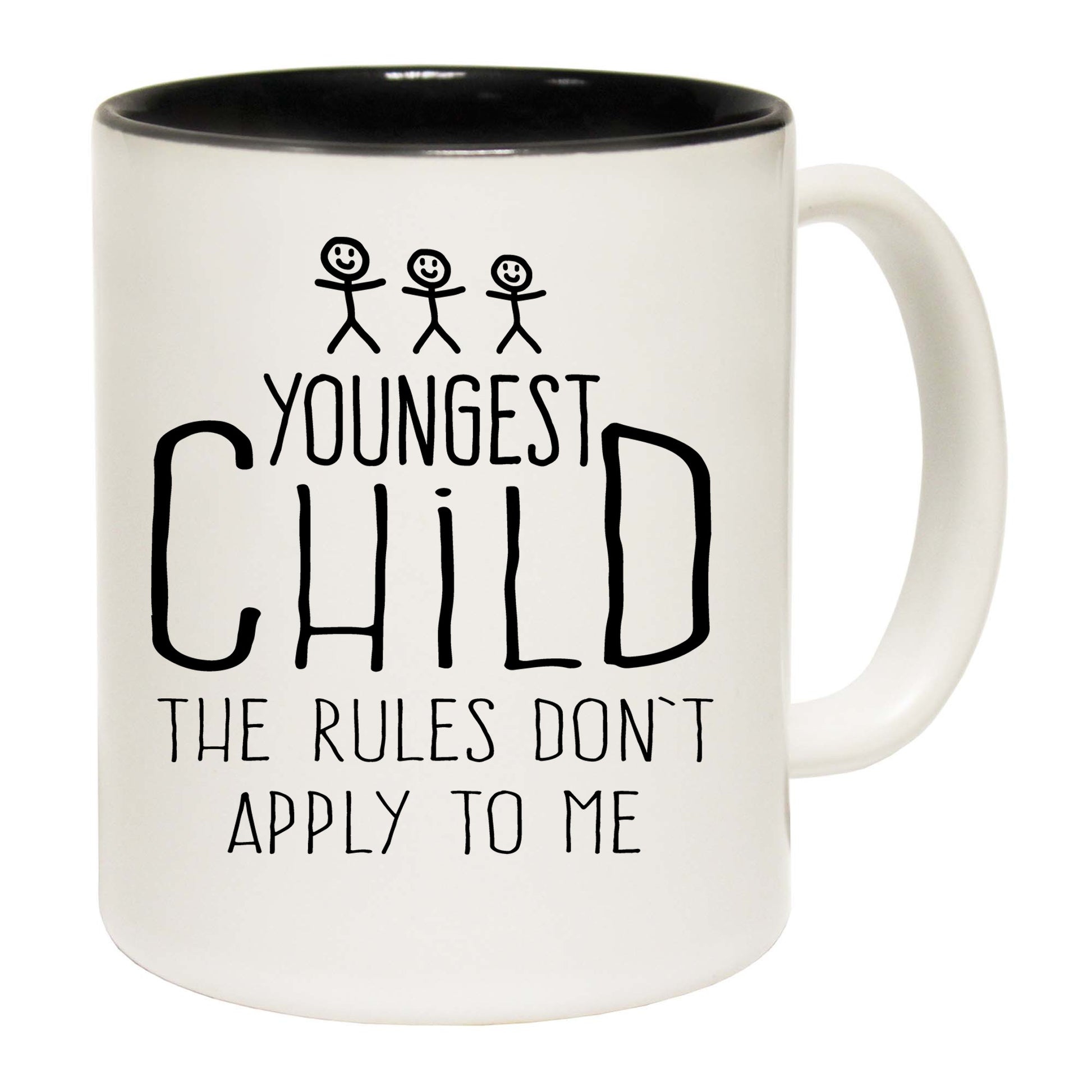 Youngest Child 3 The Rules Dont Apply To Me - Funny Coffee Mug