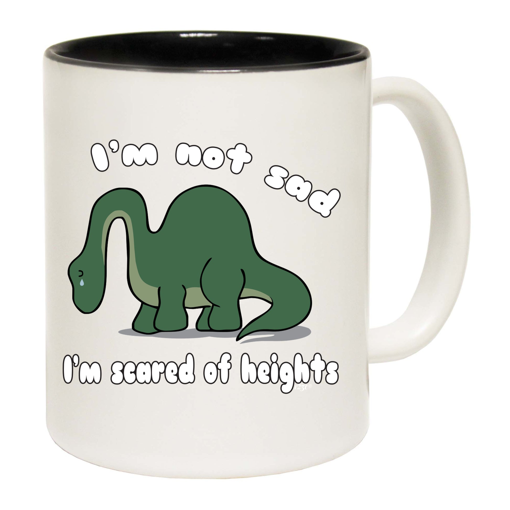 Im Not Sad Im Scared Of Heights - Funny Coffee Mug