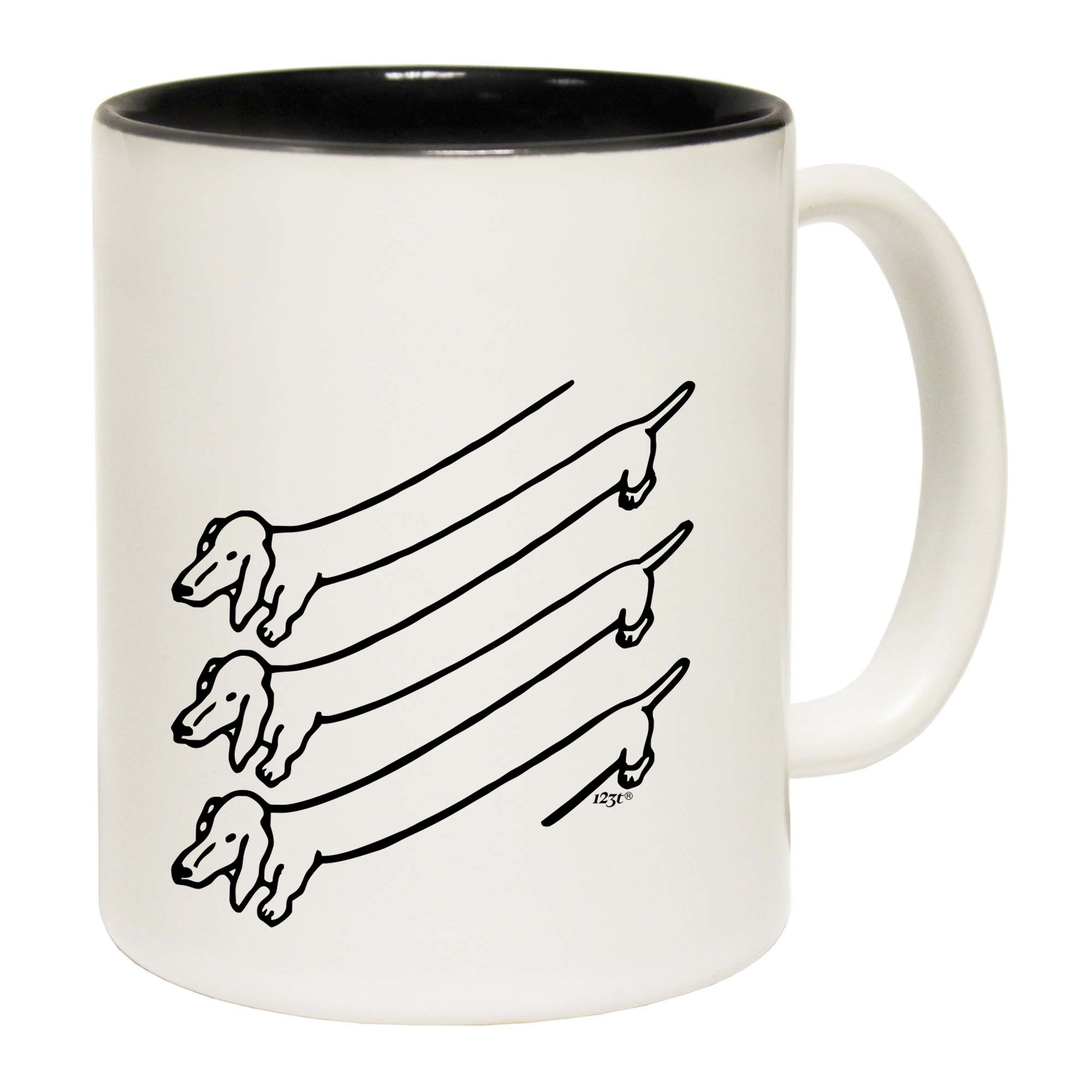 Illusion Dog - Funny Coffee Mug