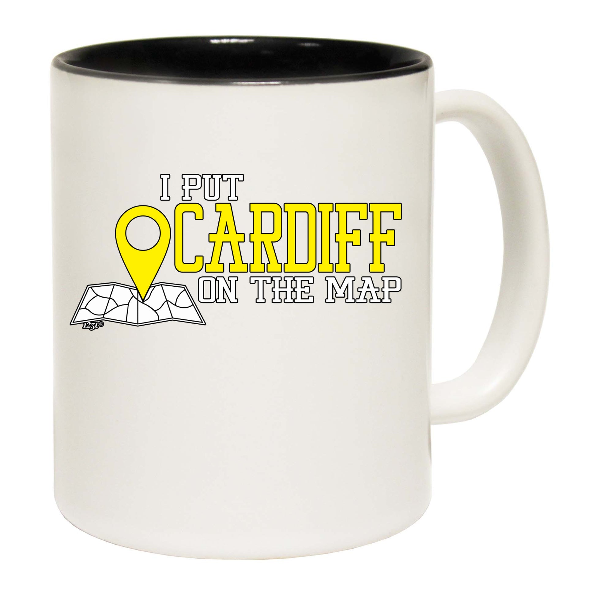 Put On The Map Cardiff - Funny Coffee Mug