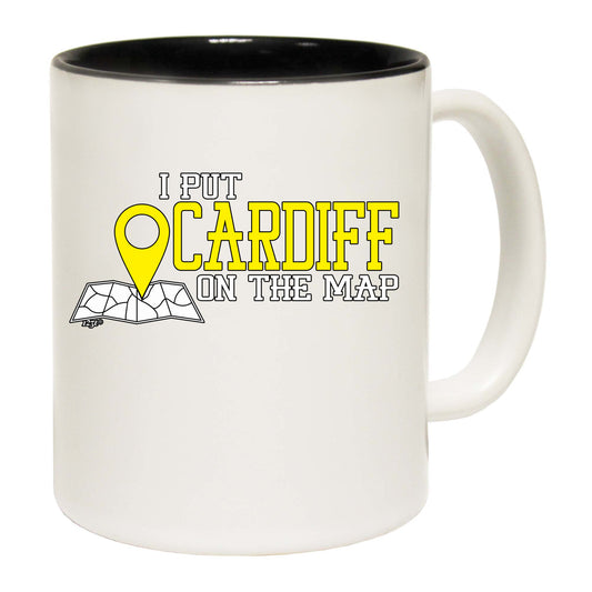 Put On The Map Cardiff - Funny Coffee Mug