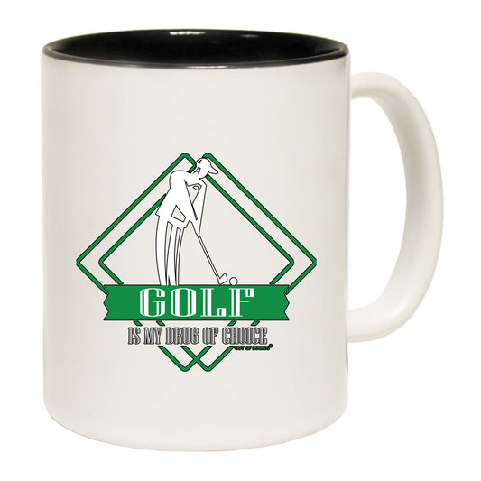 Oob Golf Is My Drug Of Choice - Funny Coffee Mug