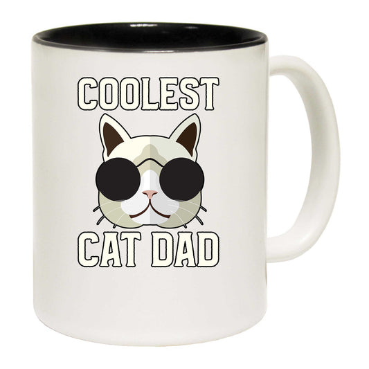 Coolest Cat Dad - Funny Coffee Mug