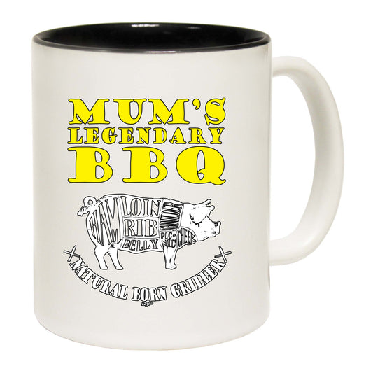 Mums Legendary Bbq Barbeque - Funny Coffee Mug