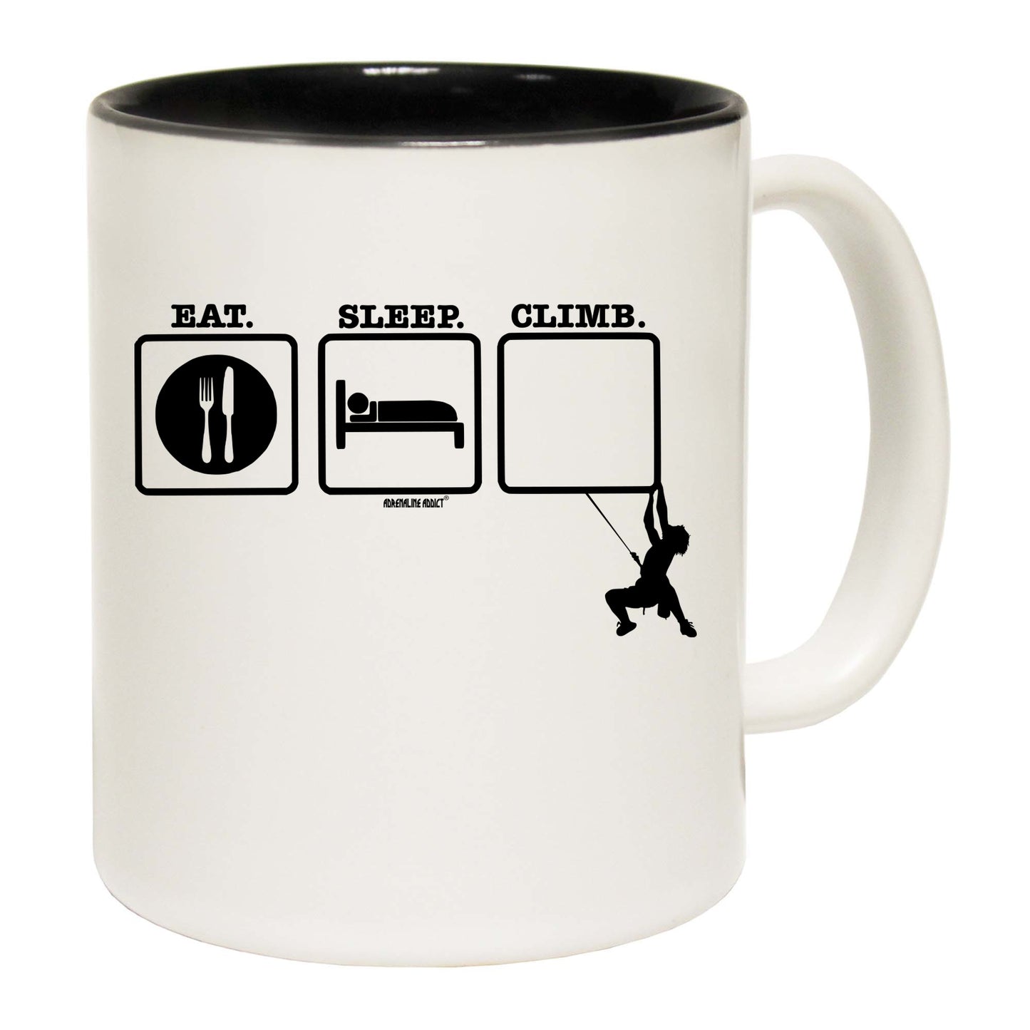 Aa Eat Sleep Climb 1 - Funny Coffee Mug