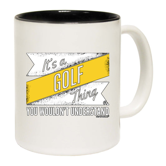 Oob Its A Golf Thing - Funny Coffee Mug