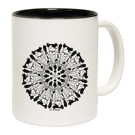 Oob Kaleidostroke Golf - Funny Coffee Mug