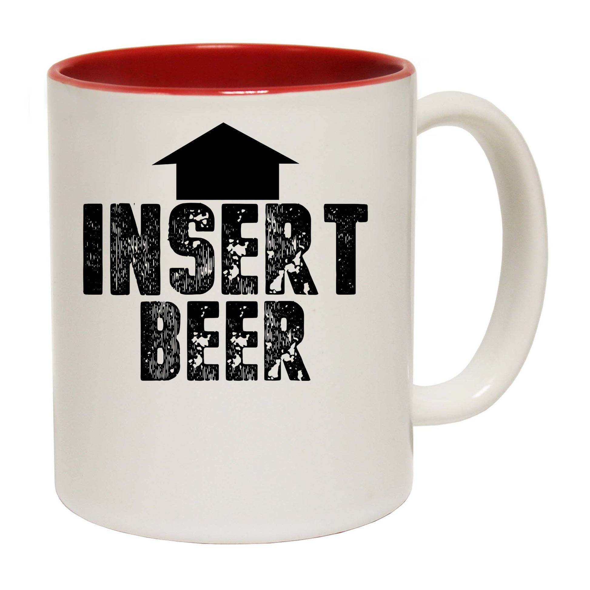 Insert Beer - Funny Coffee Mug