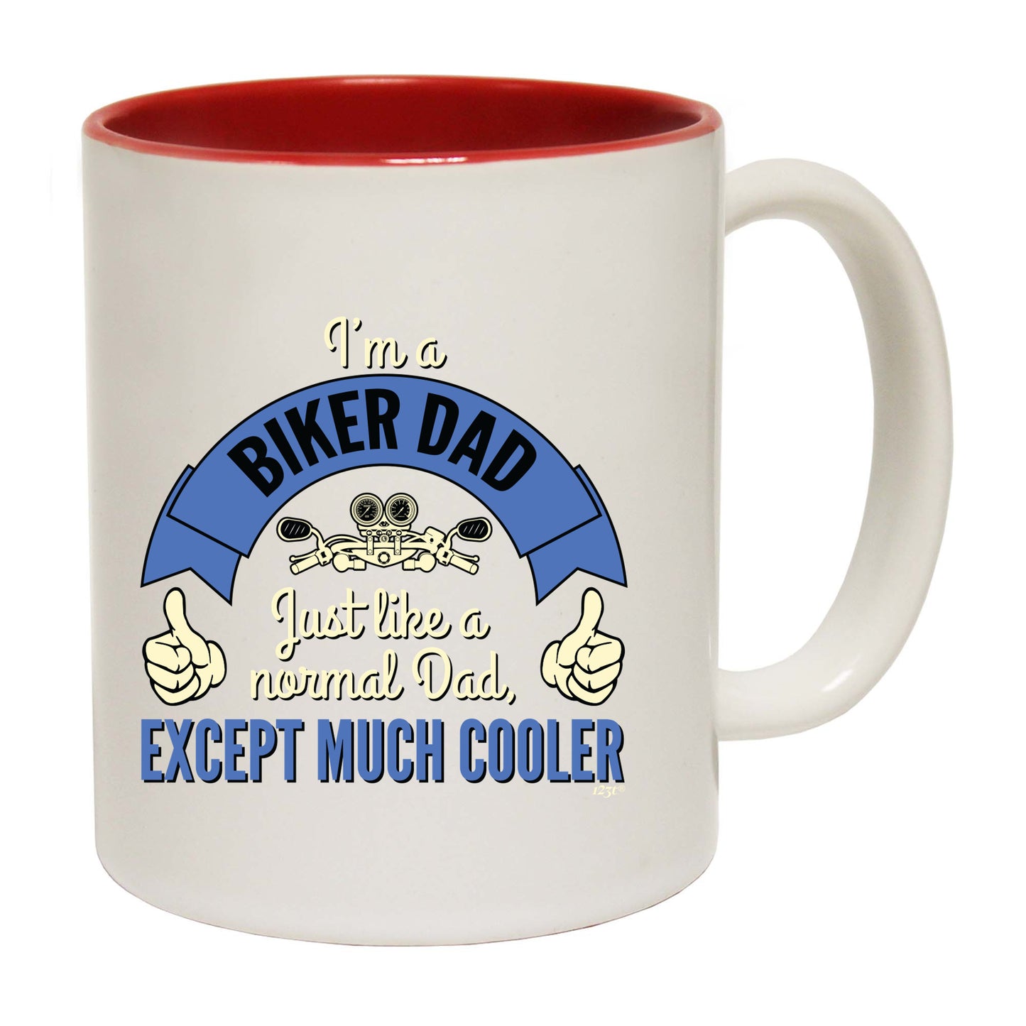 Im A Biker Dad - Funny Coffee Mug