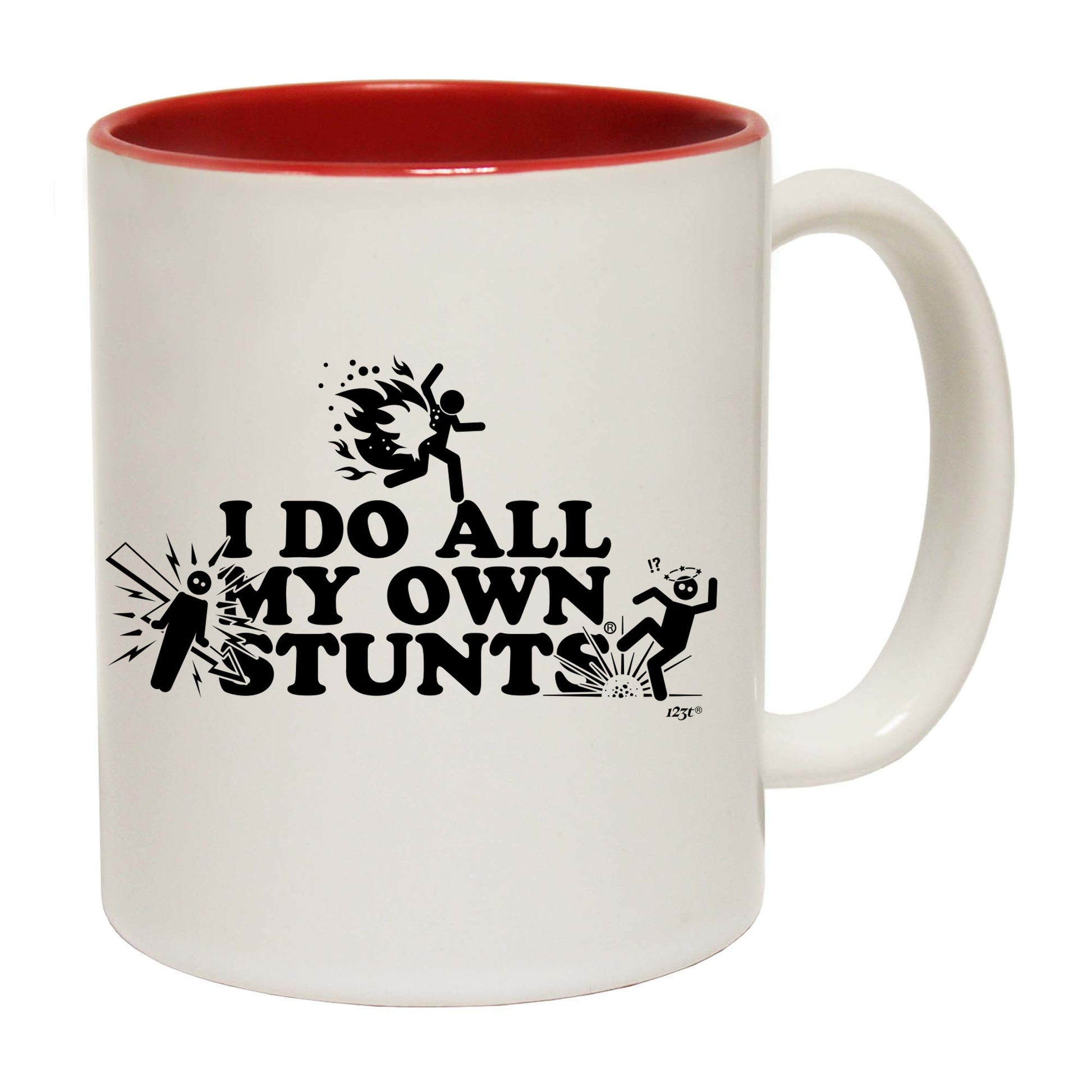 Accidents Do All My Own Stunts - Funny Coffee Mug