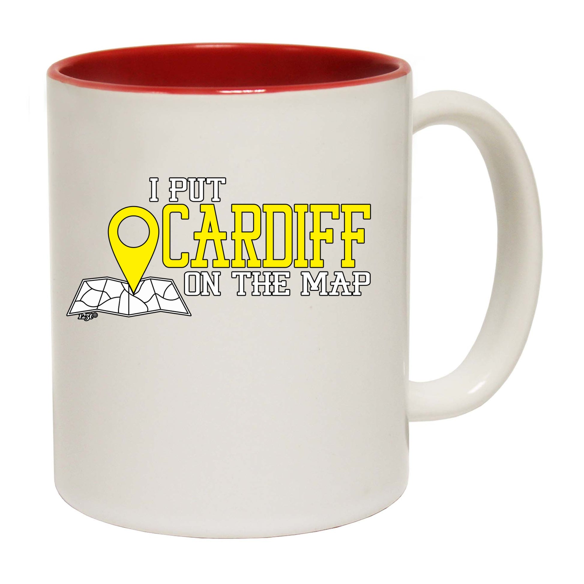 Put On The Map Cardiff - Funny Coffee Mug