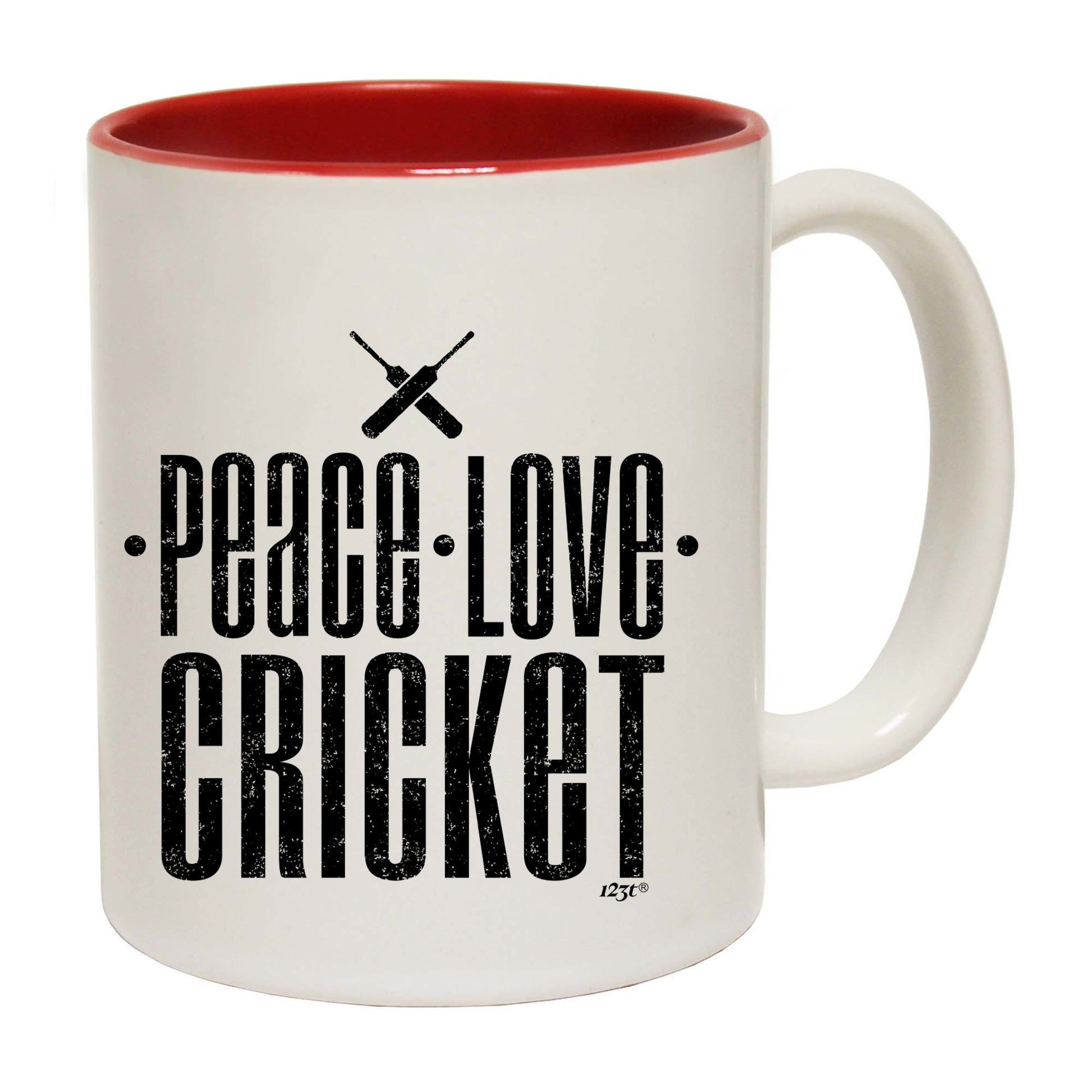 Peace Love Cricket - Funny Coffee Mug