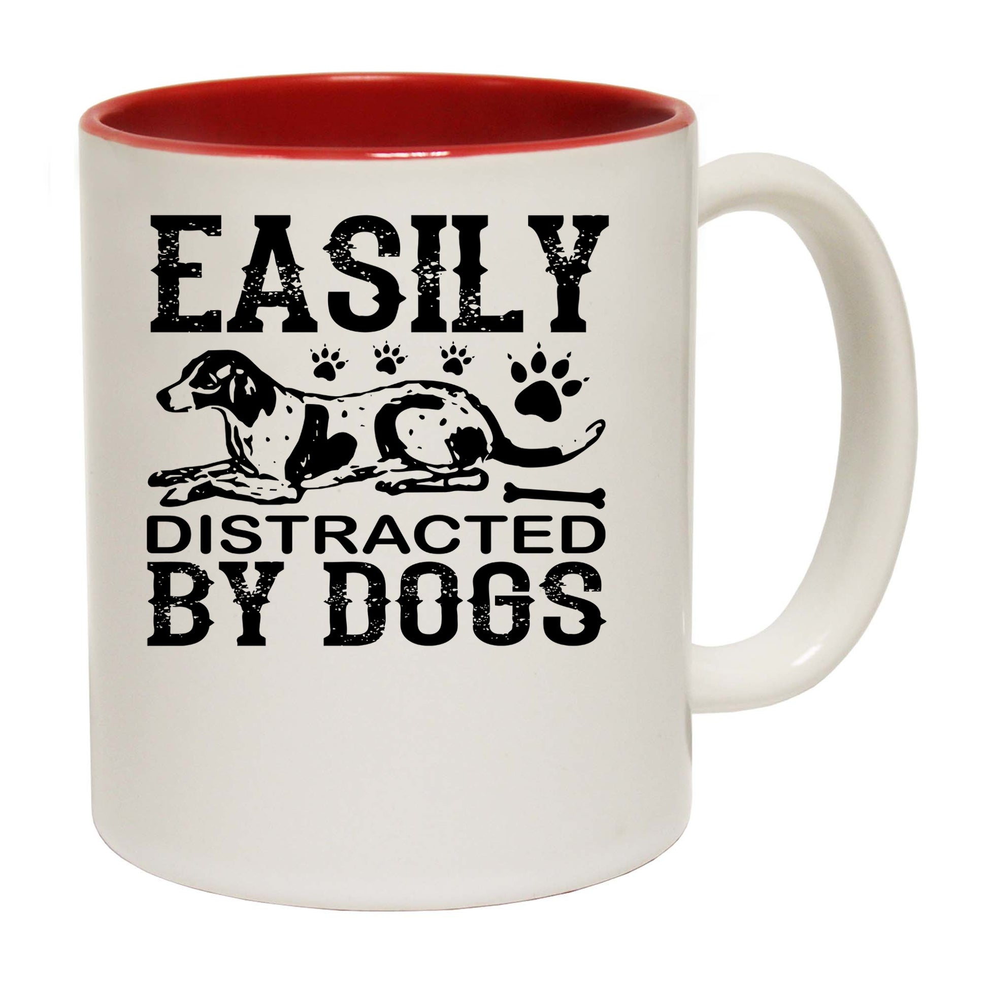 Do Easily Distracted By Dogs - Funny Coffee Mug