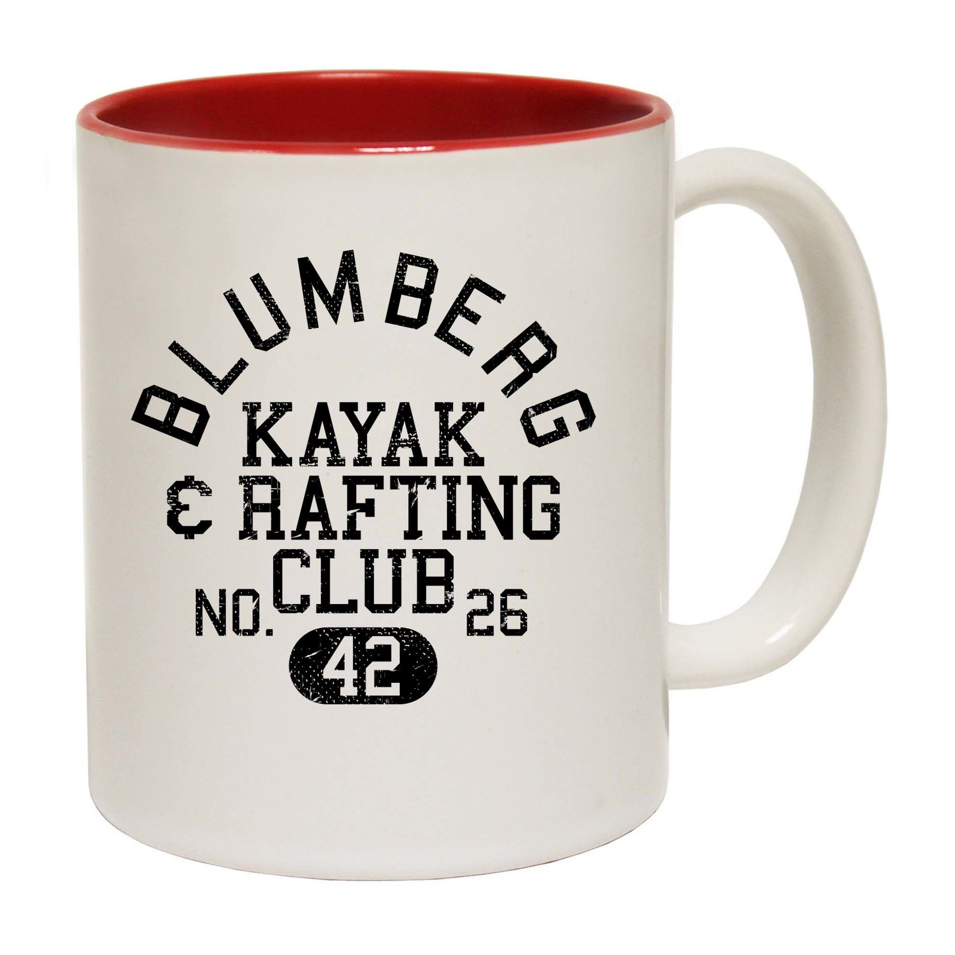Blumberg Kayak Rafting Club White Australia - Funny Coffee Mug
