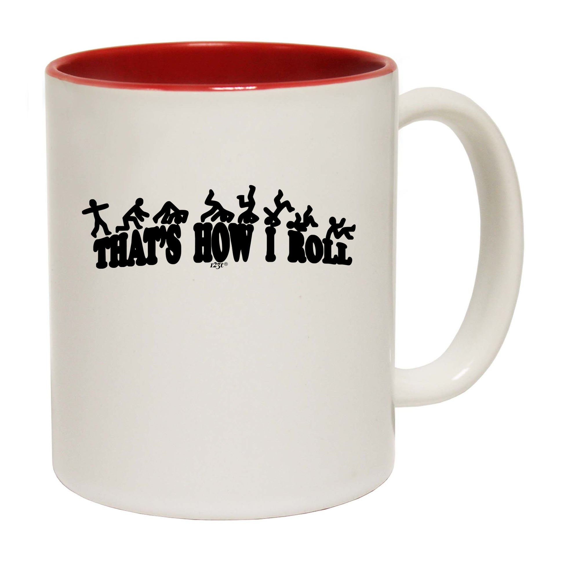 Thats How Roll Rainbow - Funny Coffee Mug