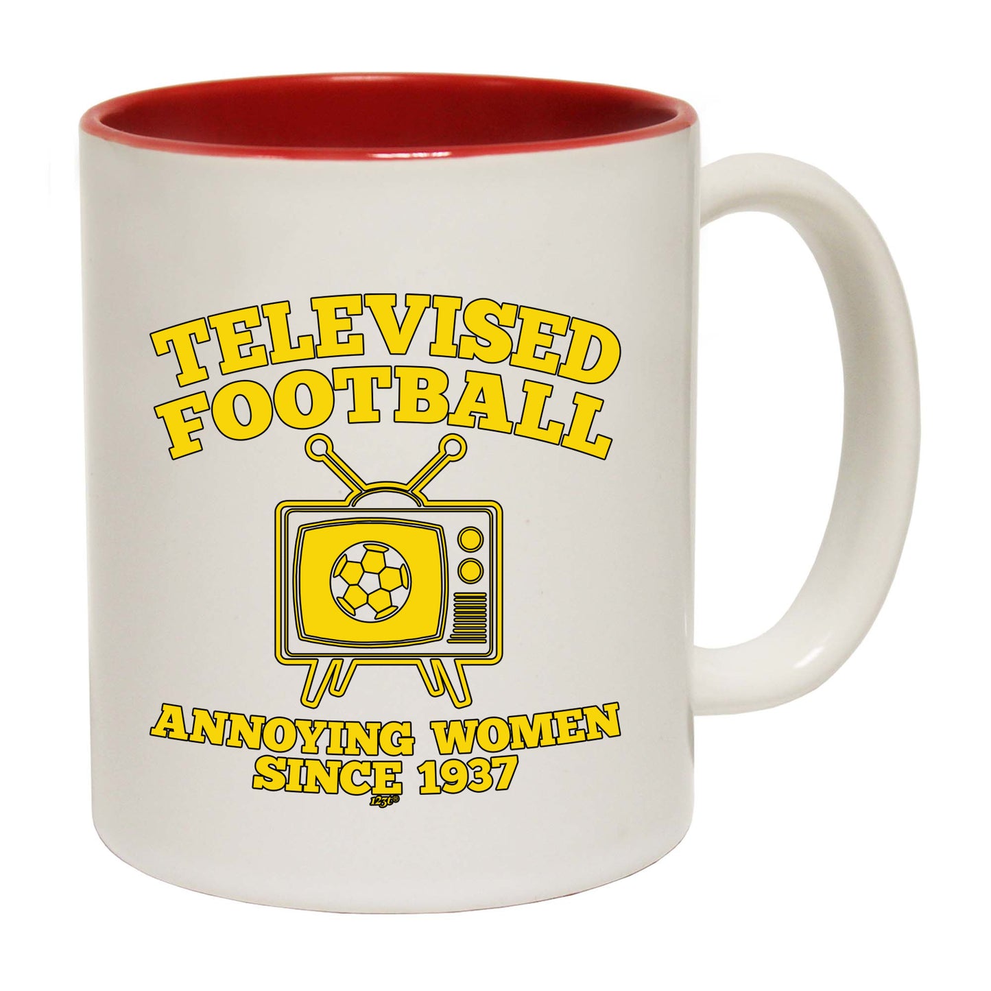 Telvised Football Annoying Women - Funny Coffee Mug