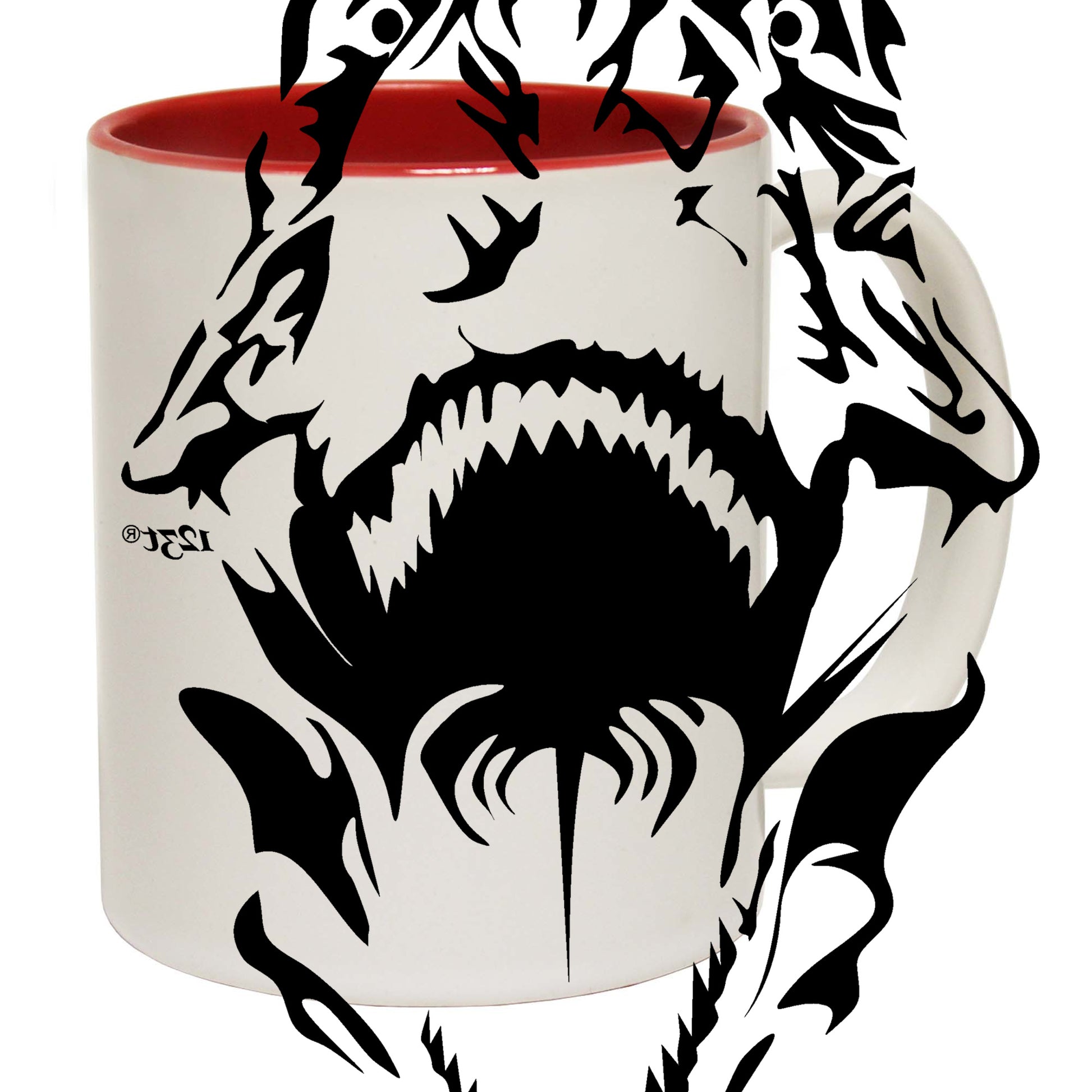 Wanna See My Trex Head Black - Funny Coffee Mug