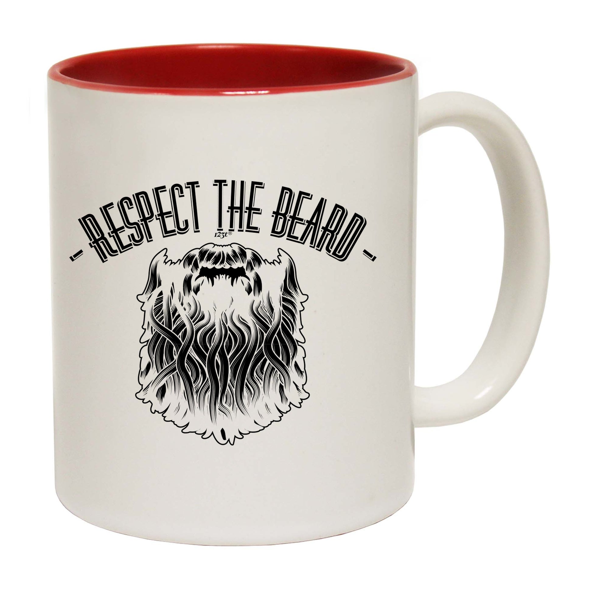 Respect The Beard - Funny Coffee Mug
